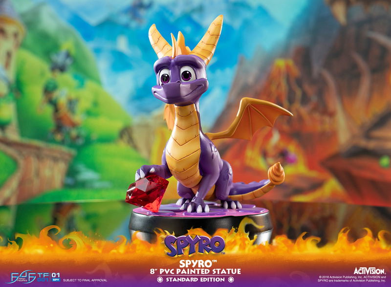 Spyro The Dragon PVC Painted Statue [Standard Edition] image 2