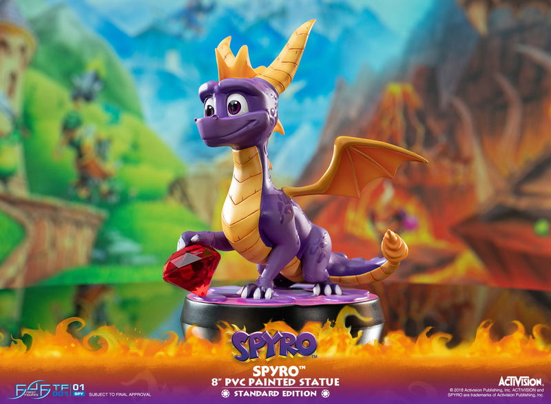 Spyro The Dragon PVC Painted Statue [Standard Edition] image 3