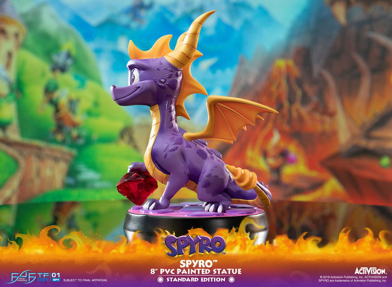 Spyro The Dragon PVC Painted Statue [Standard Edition] image 4