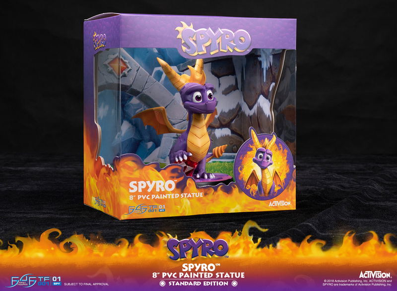 Spyro The Dragon PVC Painted Statue [Standard Edition] image 42