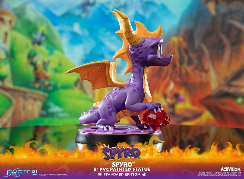 Spyro The Dragon PVC Painted Statue [Standard Edition] image 8