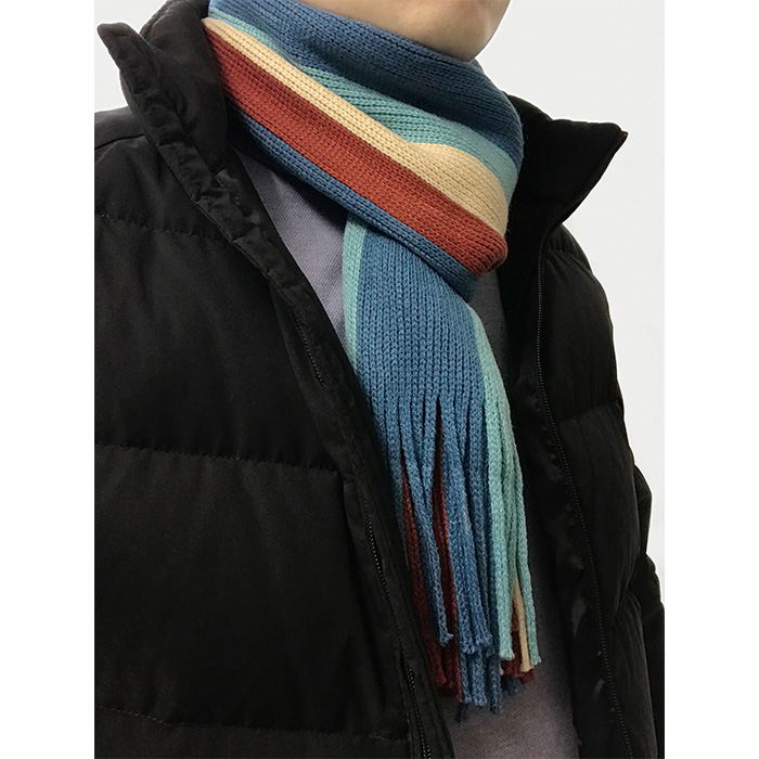 Yurucamp Shima Rin Stripe Muffler (Re-run) image 4
