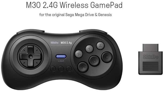 8Bitdo M30 2.4G Wireless Gamepad (Black) image 2