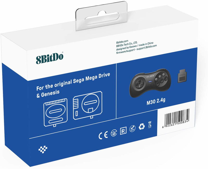 8Bitdo M30 2.4G Wireless Gamepad (Black) image 5