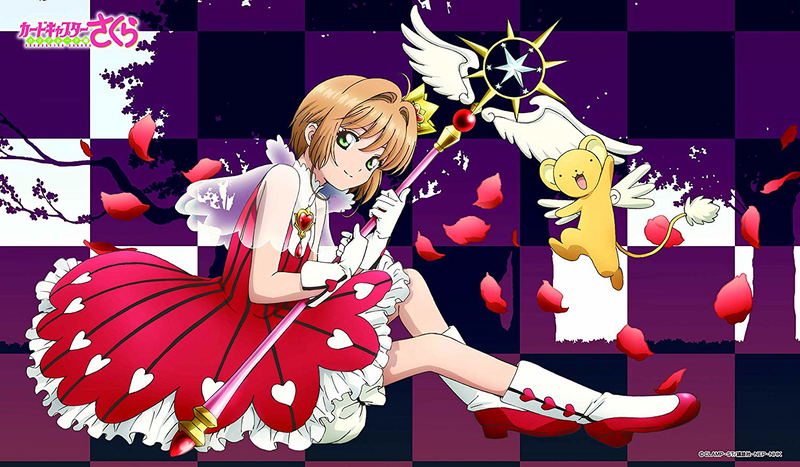 Character Rubber Mat Cardcaptor Sakura Clear Card Arc: B ENR-030 image 1