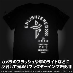 Ingress The Animation - Enlightened T-shirt Black (XL Size)