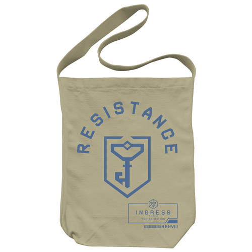 Ingress The Animation - Resistance Shoulder Tote Bag Sand Khaki image 1