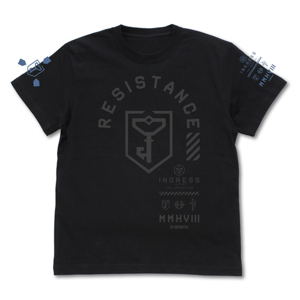 Ingress The Animation - Resistance T-shirt Black (XL Size)_