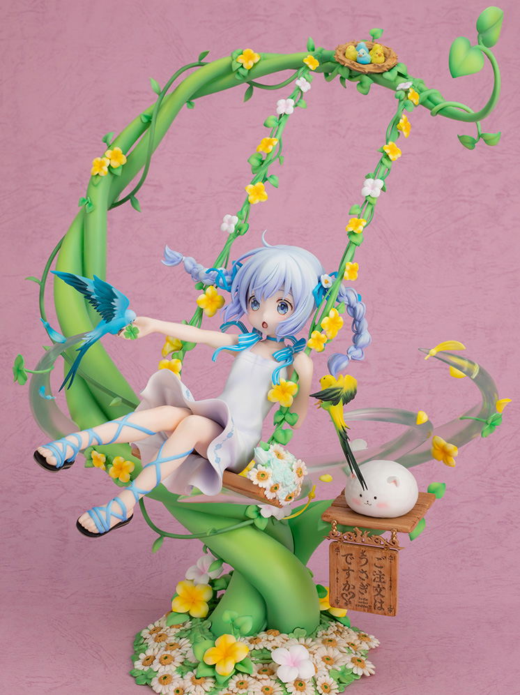 Is the Order A Rabbit? 1/7 Scale Pre-Painted Figure: Chino Flower Swing image 2