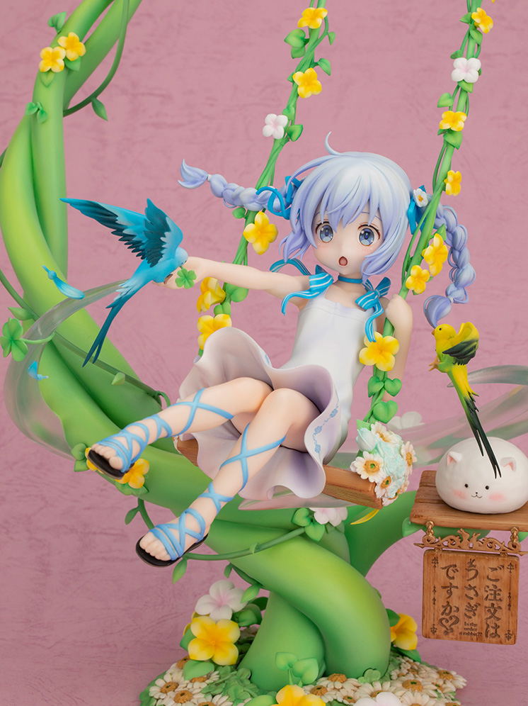 Is the Order A Rabbit? 1/7 Scale Pre-Painted Figure: Chino Flower Swing image 3