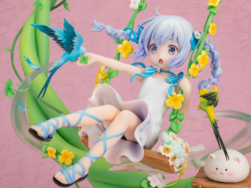 Is the Order A Rabbit? 1/7 Scale Pre-Painted Figure: Chino Flower Swing image 4