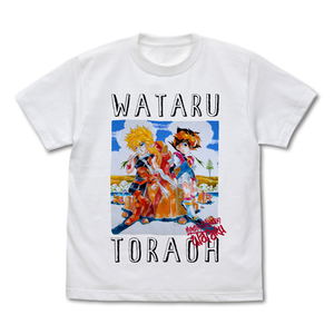 Mashin Hero Wataru - Wataru And Toraoh Full Color T-shirt White (XL Size)_