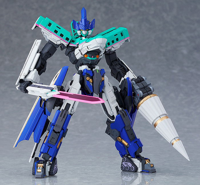 MODEROID Shinkansen Henkei Robo Shinkalion: Shinkalion E7 Kagayaki (Re-run) image 6