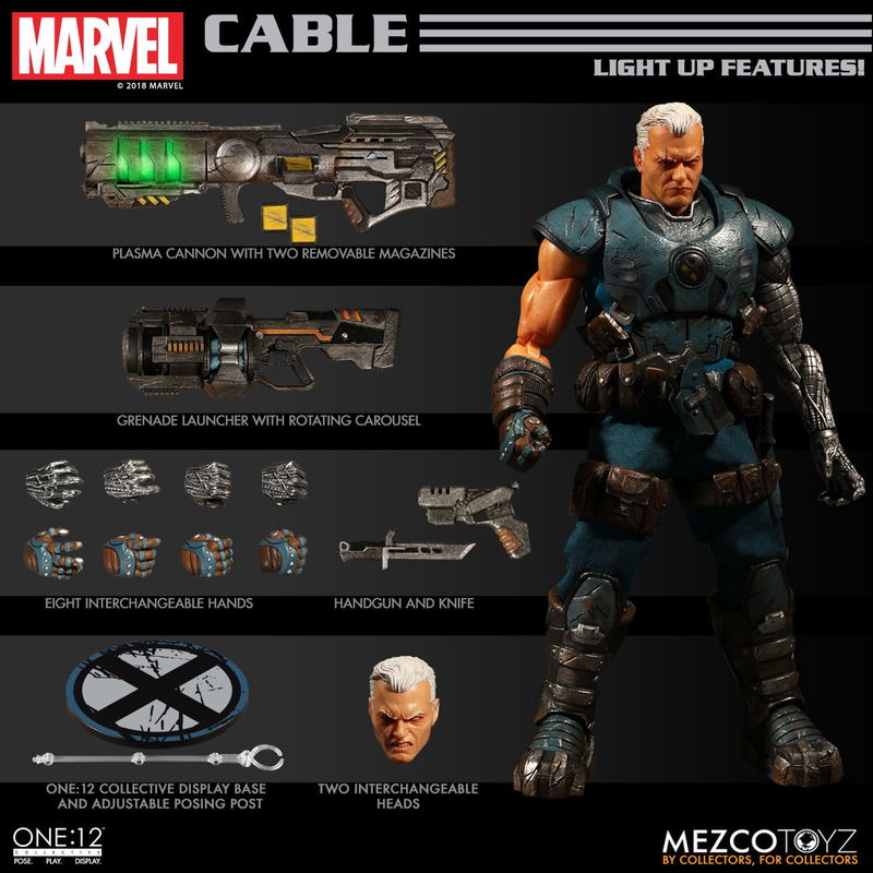 One:12 Collective Action Figure: Cable image 12