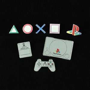 Sony Consoles Pin Set - PlayStation 1