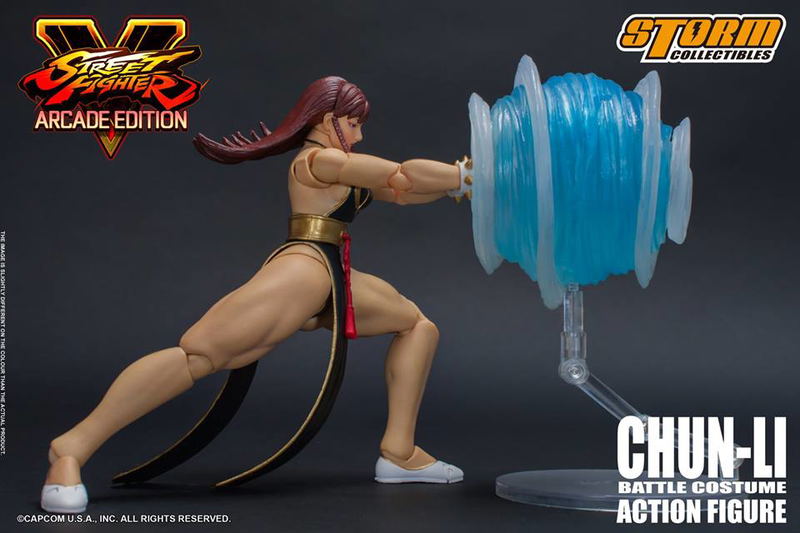Street Fighter V 1/12 Scale Pre-Painted Action Figure: Chun-Li Battle Costume image 10