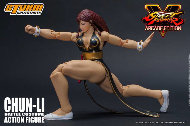 Street Fighter V 1/12 Scale Pre-Painted Action Figure: Chun-Li Battle Costume image 12