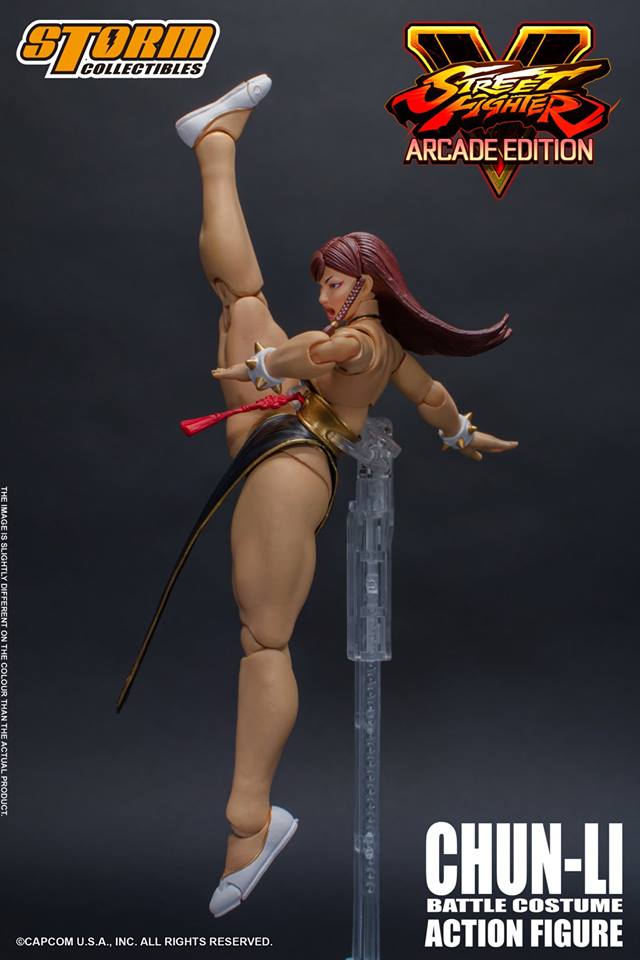 Street Fighter V 1/12 Scale Pre-Painted Action Figure: Chun-Li Battle Costume image 2