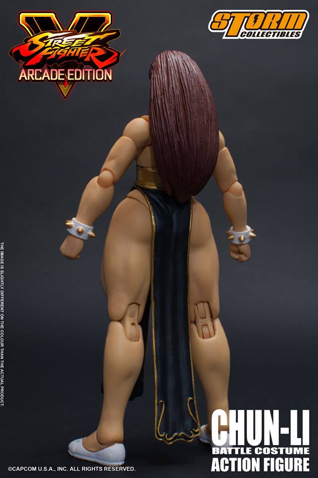 Street Fighter V 1/12 Scale Pre-Painted Action Figure: Chun-Li Battle Costume image 3