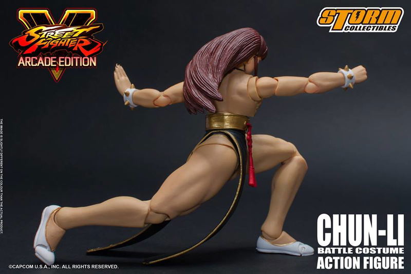 Street Fighter V 1/12 Scale Pre-Painted Action Figure: Chun-Li Battle Costume image 4