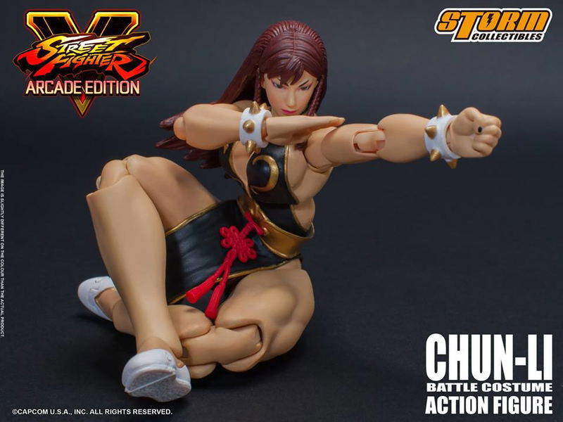 Street Fighter V 1/12 Scale Pre-Painted Action Figure: Chun-Li Battle Costume image 5