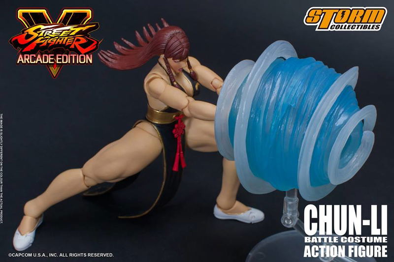 Street Fighter V 1/12 Scale Pre-Painted Action Figure: Chun-Li Battle Costume image 6