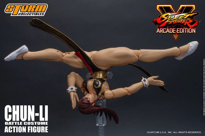 Street Fighter V 1/12 Scale Pre-Painted Action Figure: Chun-Li Battle Costume image 7