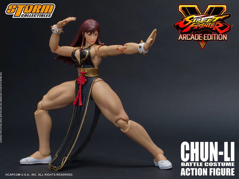 Street Fighter V 1/12 Scale Pre-Painted Action Figure: Chun-Li Battle Costume image 8