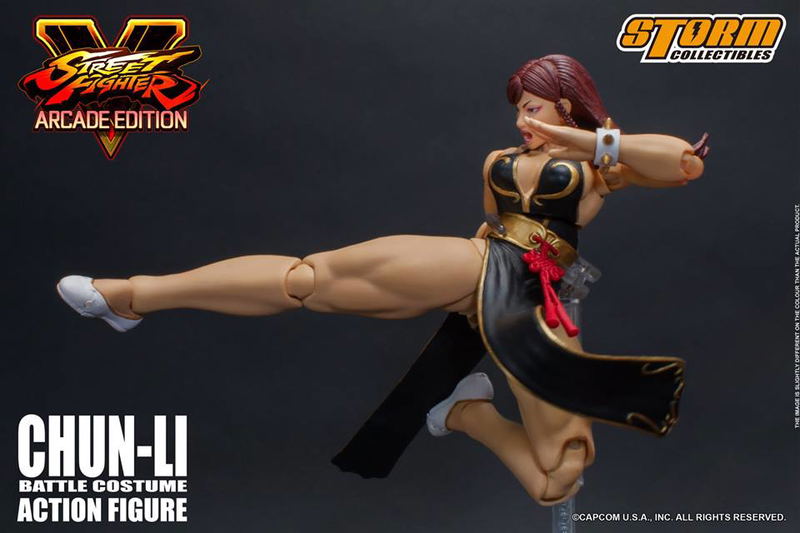 Street Fighter V 1/12 Scale Pre-Painted Action Figure: Chun-Li Battle Costume image 9