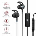 TaoTronics Active Noise Cancelling Headphones, Wired Earphones In Ear Corded Earbuds With 15 Hours Playtime And Built-in Microphone (Noise Reduction, Aluminum Alloy Construction) thumbnail 4