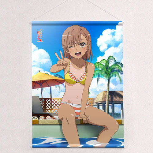 Toaru Kagaku no Railgun S B2 Wall Scroll: Mikoto (Re-run) image 1