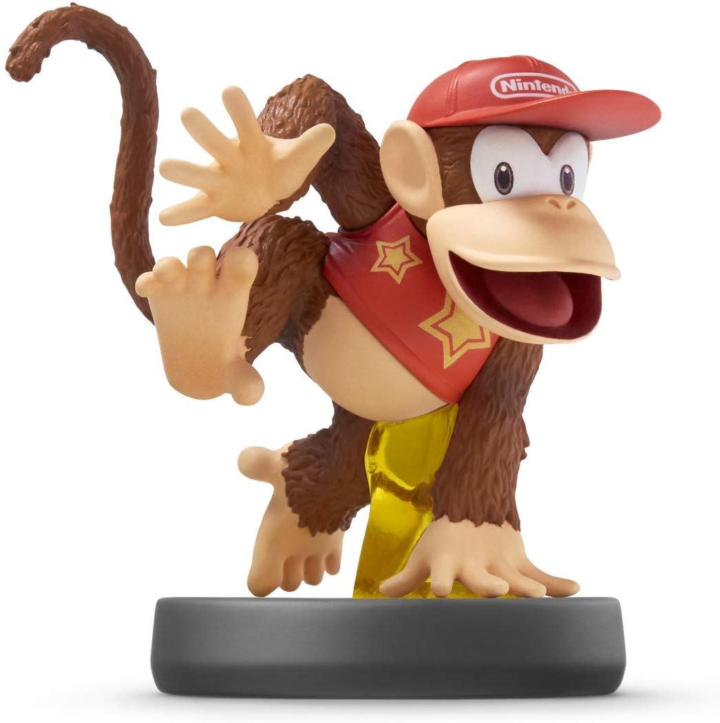 amiibo Super Smash Bros. Series Figure (Diddy Kong) for Wii U, New