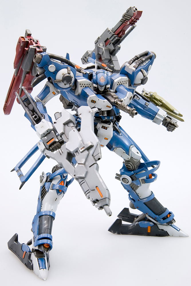 Armored Core V.I. Series 1/72 Scale Model Kit: Crest CR-C89E Oracle Ver. (Re-run) image 2