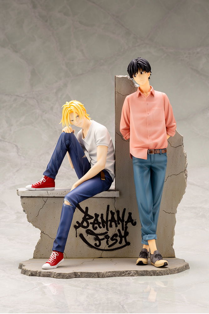 ARTFX J Banana Fish 1/8 Scale Pre-Painted Figure: Ash & Eiji