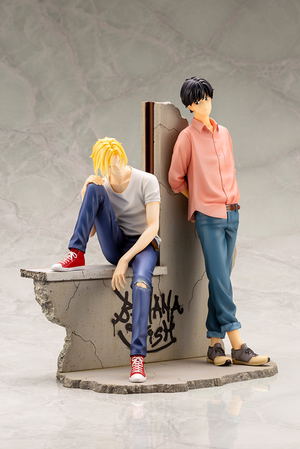 ARTFX J Banana Fish 1/8 Scale Pre-Painted Figure: Ash & Eiji_