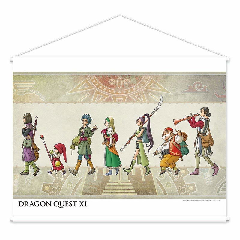 Dragon Quest XI Wall Scroll: A Landscape Alignment image 1
