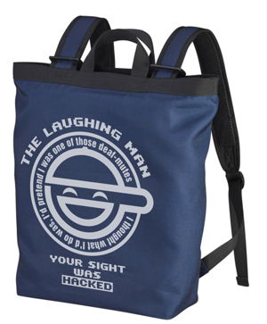 Ghost In The Shell Stand Alone Complex - The Laughing Man 2way Backpack Navy_