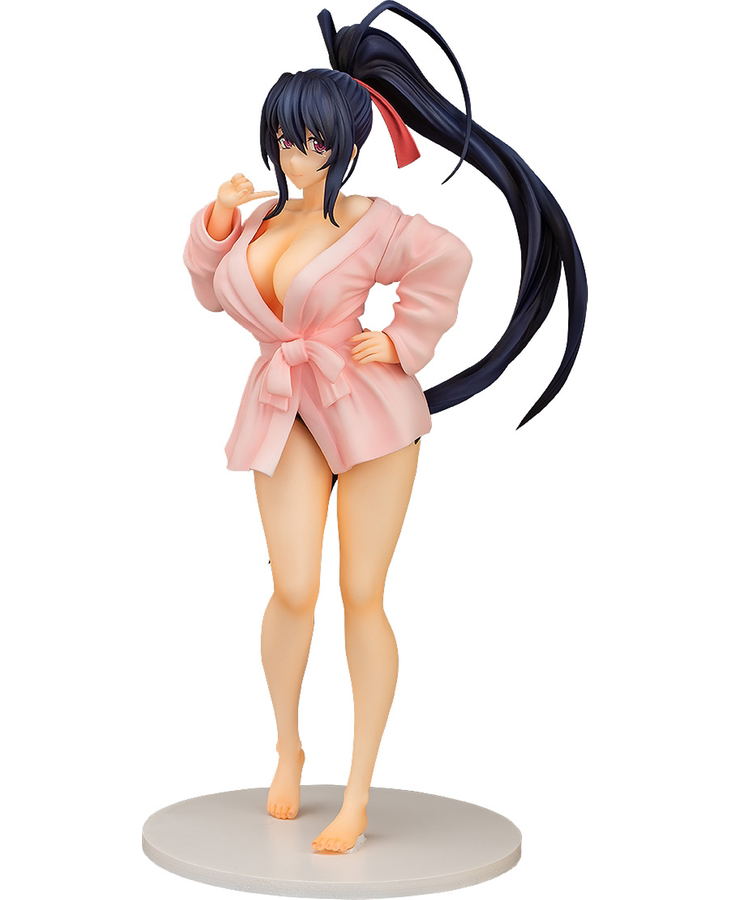 High School DxD Hero 1/7 Scale Figure Pre-Painted Figure: Akeno Himejima Bathrobe Ver. image 1