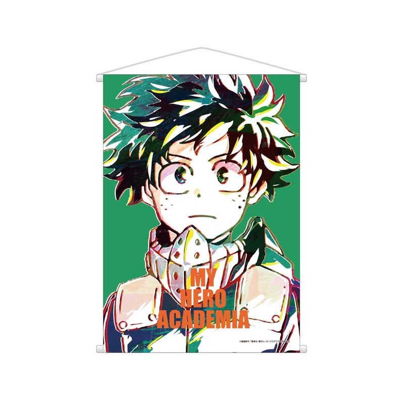 My Hero Academia Ani-Art Wall Scroll: Izuku Midoriya (Re-run) image 1
