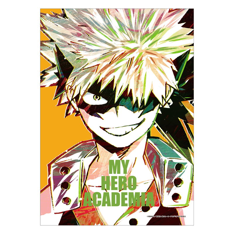 My Hero Academia Ani-Art Wall Scroll: Katsuki Bakugo (Re-run) image 2