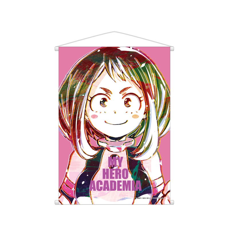 My Hero Academia Ani-Art Wall Scroll: Ochaco Uraraka (Re-run) image 1