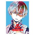 My Hero Academia Ani-Art Wall Scroll: Shoto Todoroki (Re-run) thumbnail 2