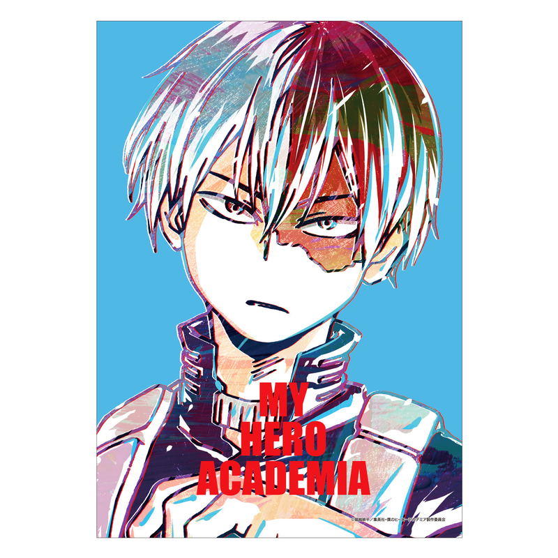 My Hero Academia Ani-Art Wall Scroll: Shoto Todoroki (Re-run) image 2