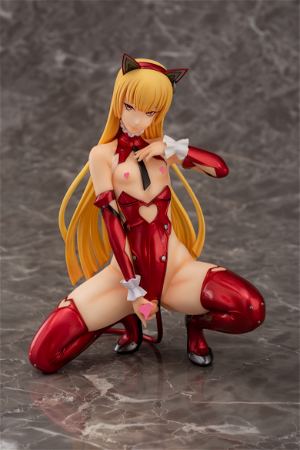 Queen Ted Illustrator Collection 1/6 Scale Pre-Painted Figure: Nekomusume -Maoniang- Enamel Red Ver.