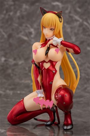 Queen Ted Illustrator Collection 1/6 Scale Pre-Painted Figure: Nekomusume -Maoniang- Enamel Red Ver.