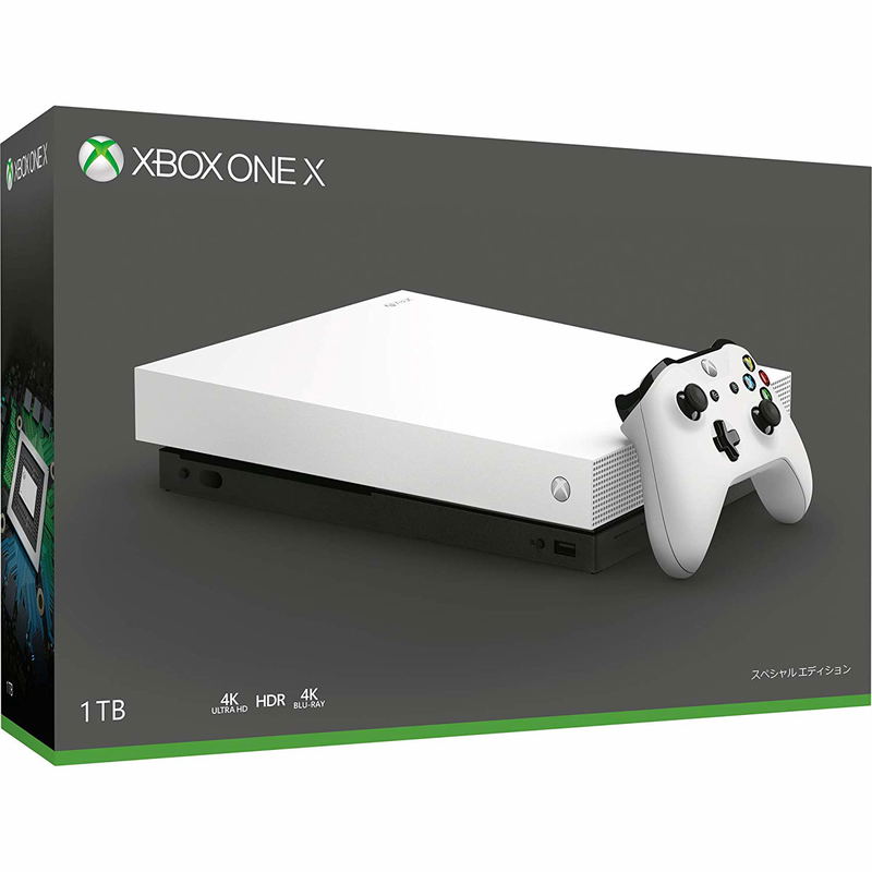 Xbox One X 1TB (White Special Edition) image 1