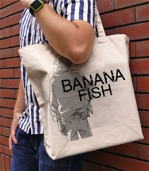 Banana Fish Large Tote Bag Natural