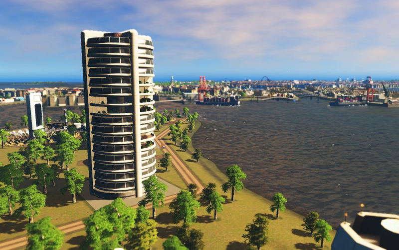 Cities: Skylines - Content Creator Pack: High-Tech Buildings (DLC) <span class="ext" style="background-color: #B0000F; color: #FFFFFF;">DLC</span> <span class="ext" style="background-color: #2a475e; color: #FFFFFF;">STEAM</span> <span class="ext ext_digital">digital</span> image 6