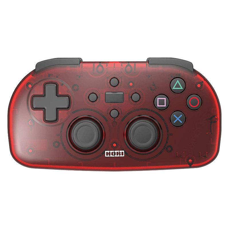 Hori Wireless Controller Light for PlayStation 4 (Clear Red) for