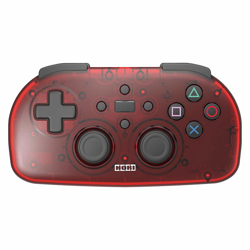 Hori Wireless Controller Light for PlayStation (Clear Red) for